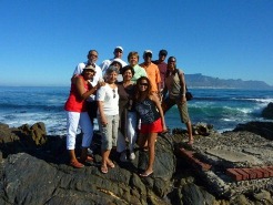 South AFrica November 2010 - in front of Table Mountain: Click for larger view x