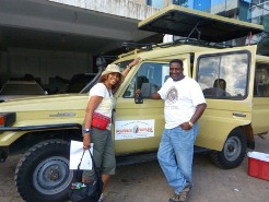 Tanzania February 2012 - My Driver at Bushbuck: Click for larger view x